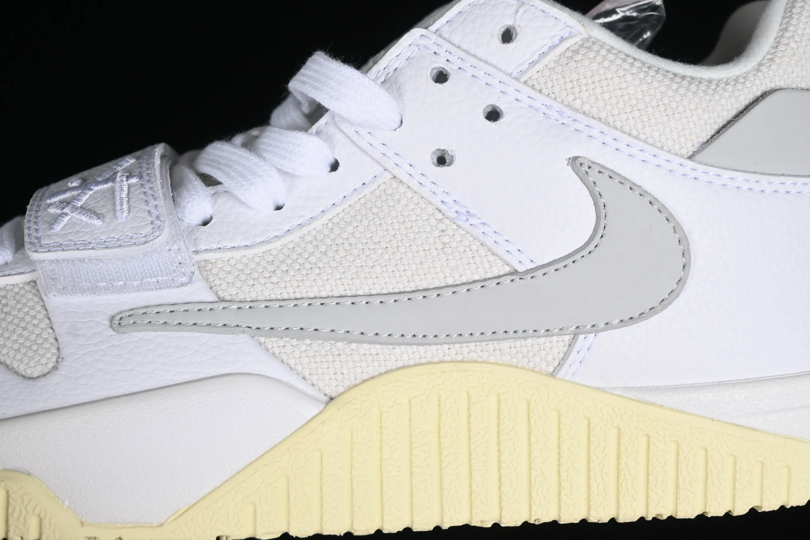 All categories Air Jordan Jordan series basketball shoes Air Jordan 1 Low F version Travis Scott x Jordan Cut The Check AJ1 Joe 1 hook and loop fashion basketball shoes FZ8117-003